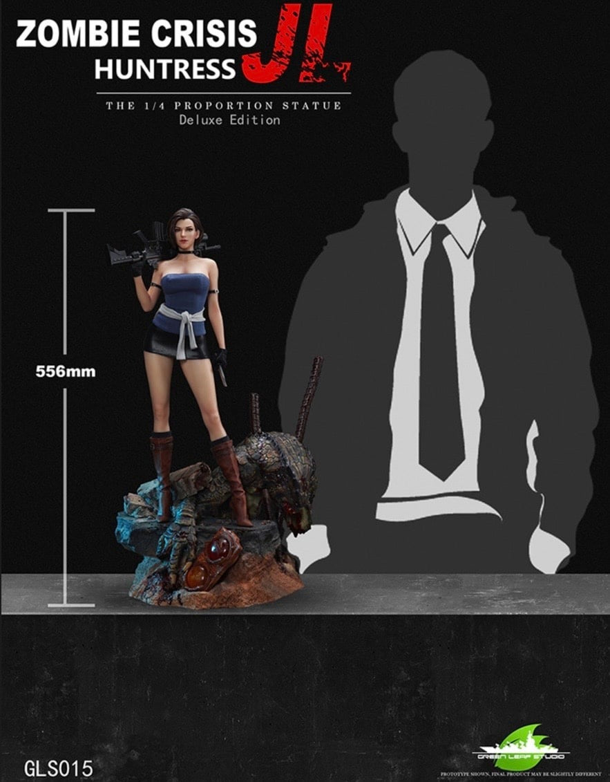 Green Leaf Studio Resident Evil Jill Valentine 1/4 Scale Resin Ex Version Statue (Second Hand - No Box)