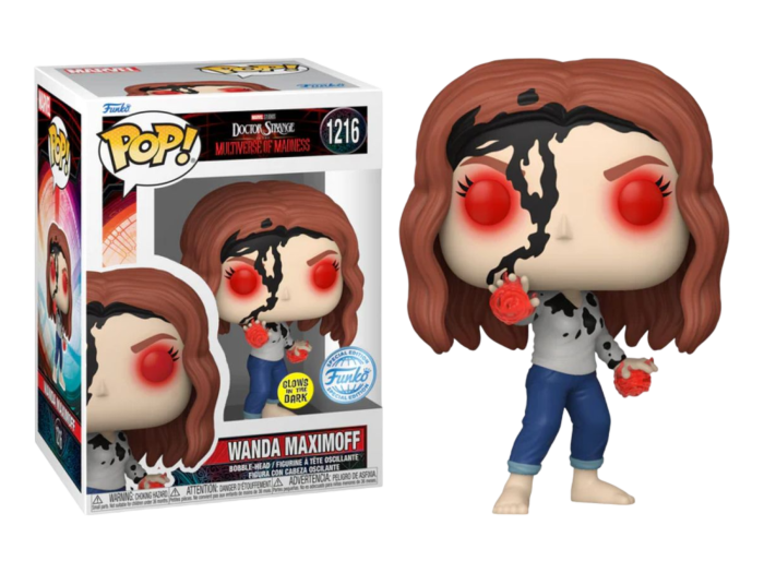 Funko Pop Marvel Doctor Strange - Wanda Maximoff (Special Edition , Glows In The Dark)