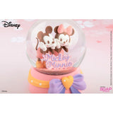 Disney Cherry Blossom Mickey Minnie Snow Globe