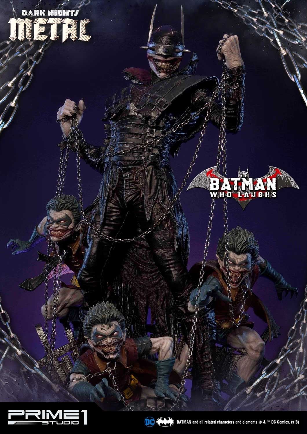Prime 1 Studio Batman Who Laughs Deluxe Version 1/3 Scale Statue – Dark Nights: Metal (Pre Owned - Like New)