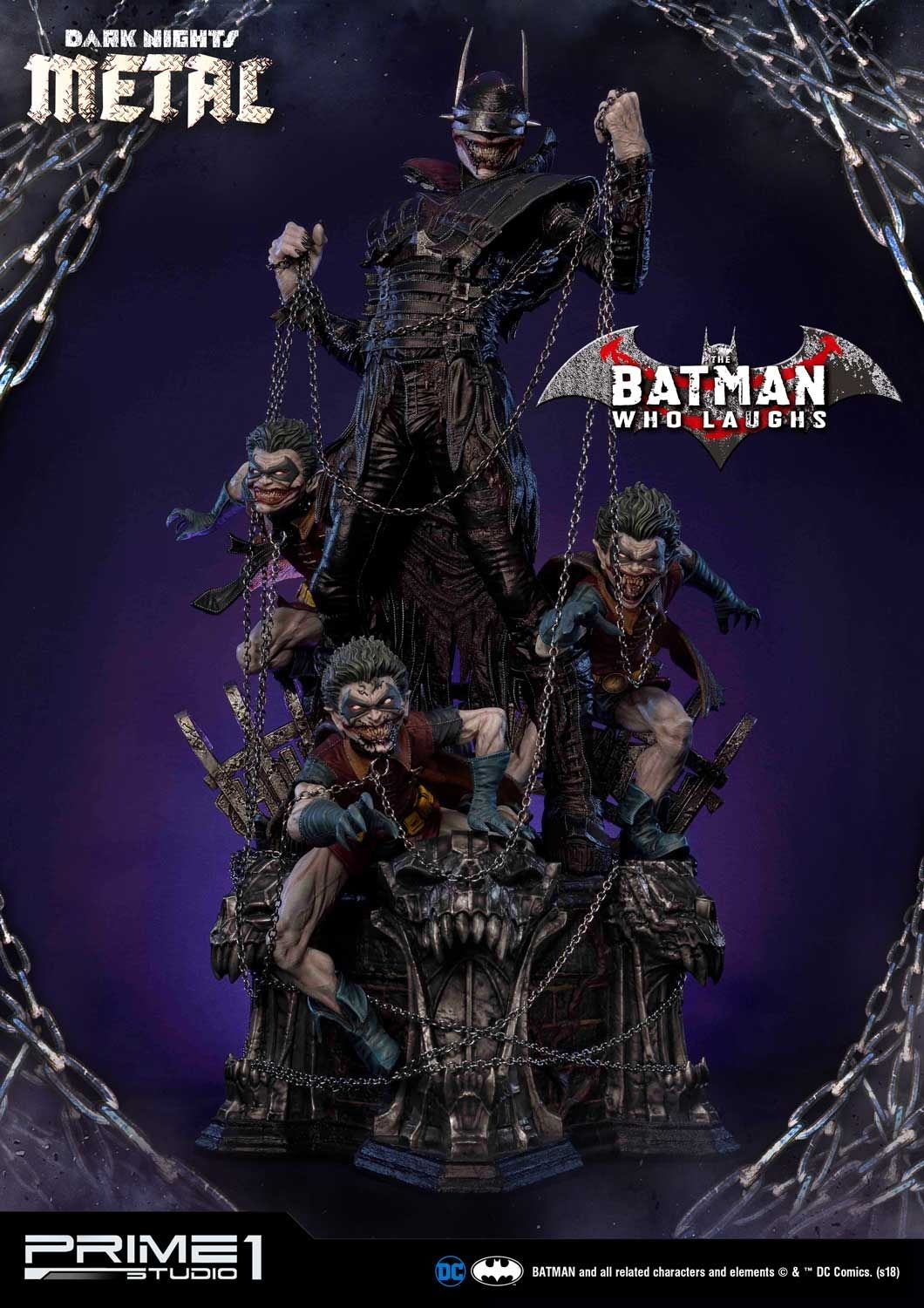 Prime 1 Studio Batman Who Laughs Deluxe Version 1/3 Scale Statue – Dark Nights: Metal (Pre Owned - Like New)