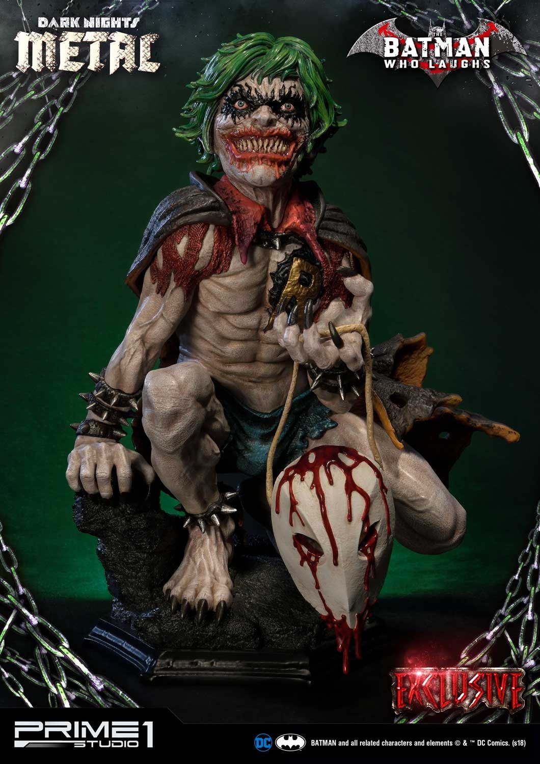 Prime 1 Studio Batman Who Laughs Deluxe Version 1/3 Scale Statue – Dark Nights: Metal (Pre Owned - Like New)