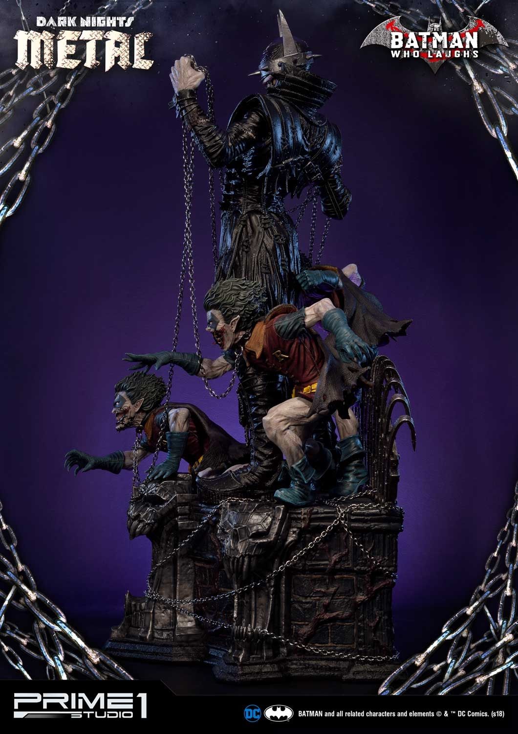 Prime 1 Studio Batman Who Laughs Deluxe Version 1/3 Scale Statue – Dark Nights: Metal (Pre Owned - Like New)