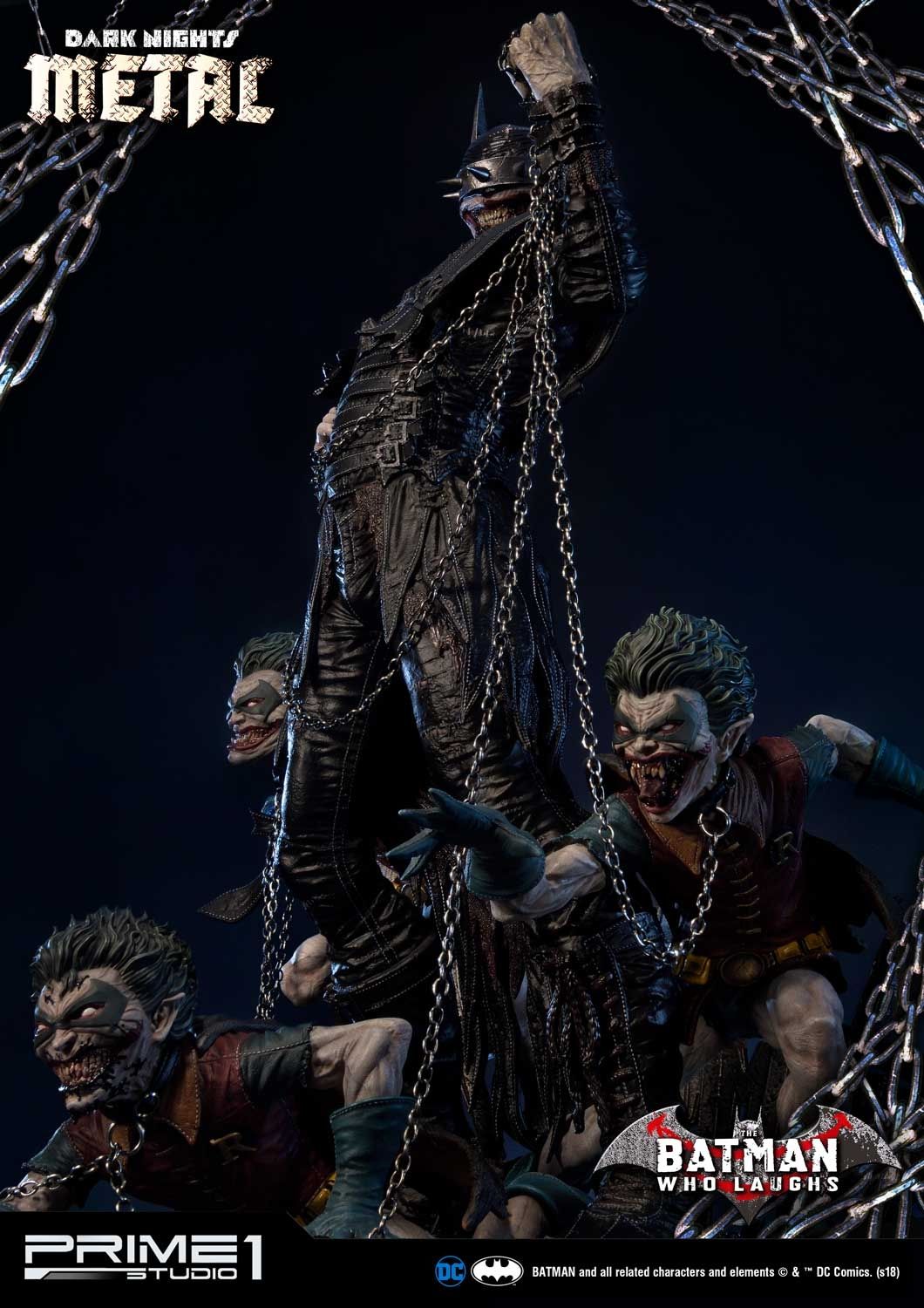 Prime 1 Studio Batman Who Laughs Deluxe Version 1/3 Scale Statue – Dark Nights: Metal (Pre Owned - Like New)