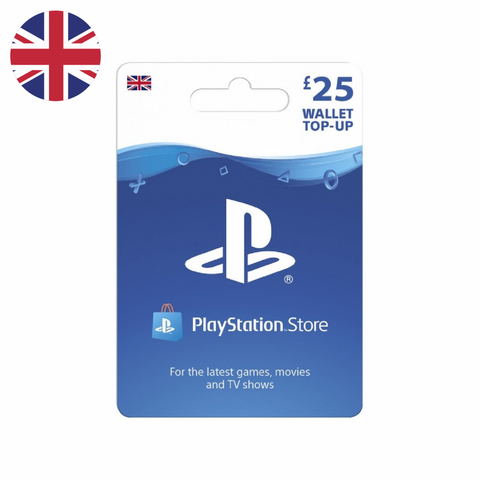 PSN Card  £25  (UK Account)