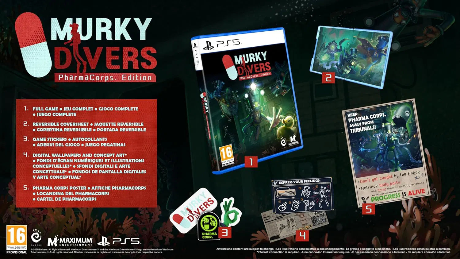 [PS5] Murky Divers PharmaCorps. Edition R2