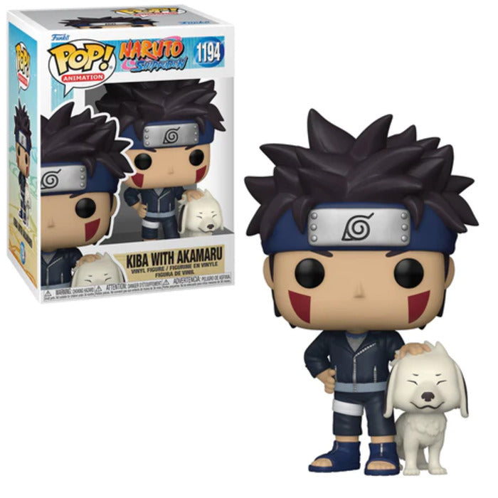 Funko Pop Anime Naruto Shippuden: Kiba With Akamaru