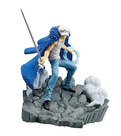 Banpresto Anime One Piece Money Trafalgar Law Senkozekkei Figure (15cm)