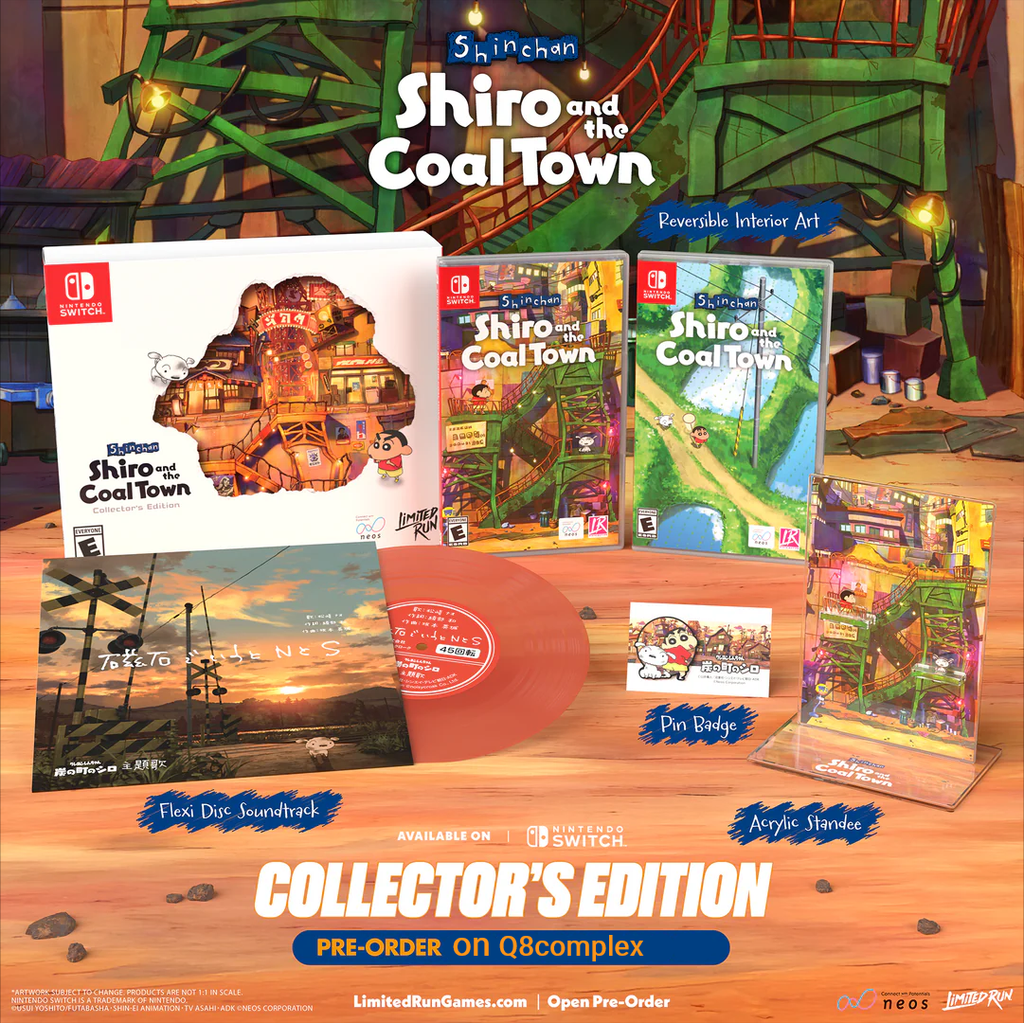 [Pre-Order] Shin chan: Shiro and the Coal Town Collector's Edition R1 (Nintendo Switch)