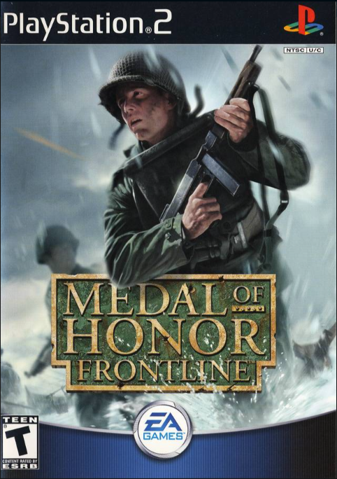 [PS2] Medal of Honor Frontline R1 (Used & Without Box)