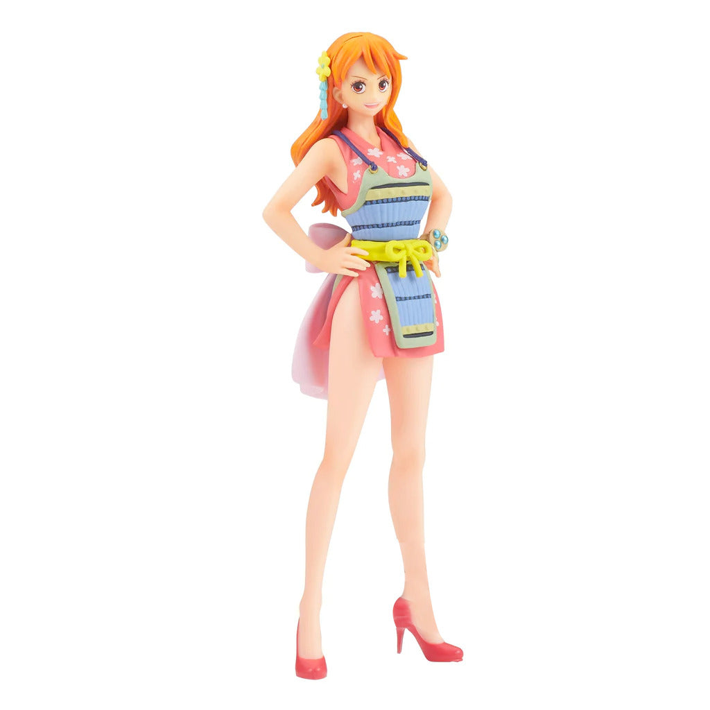 Banpresto Anime One Piece - Wanokuni Nami The Grandline Lady DXF Figure - (16cm)