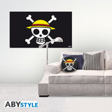 Official Anime One Piece Skull Cushion (32x8x32cm)