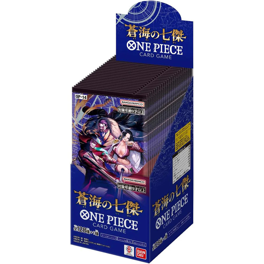 One Piece Card Game The Azure Sea’s Seven Booster Pack [OP-14] (1pack) Japanese