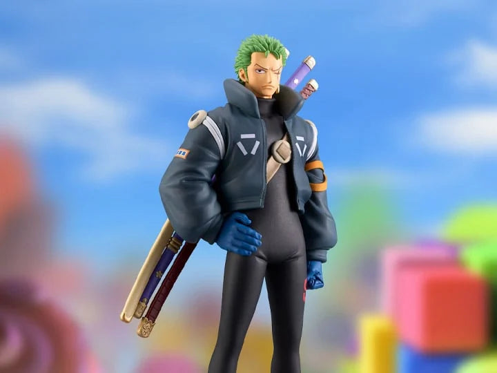 Anime One Piece DXF The Grandline Series Egghead Roronoa Zoro Figure (17cm)
