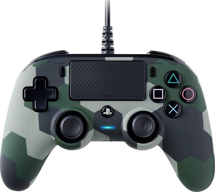 [PS4] Nacon Compact Wired Controller Camo Green