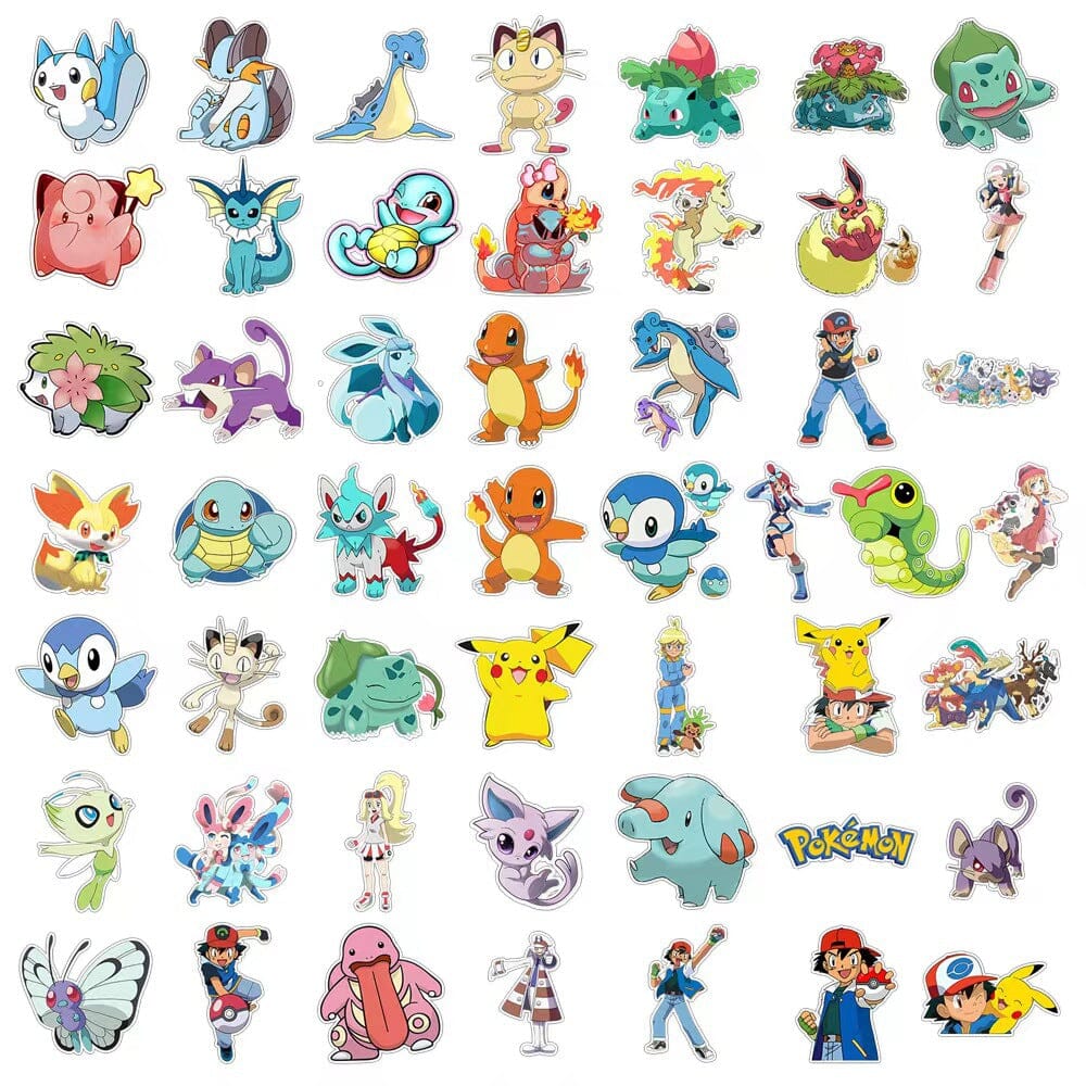 Pokemon Stickers (50pcs)