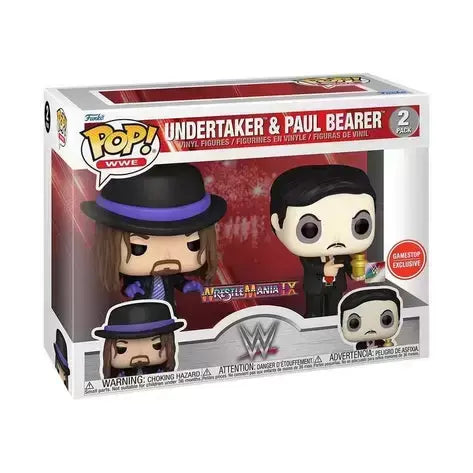 Funko Pop WWE – Undertaker And Paul Bearer(Gamestop Exclusive)