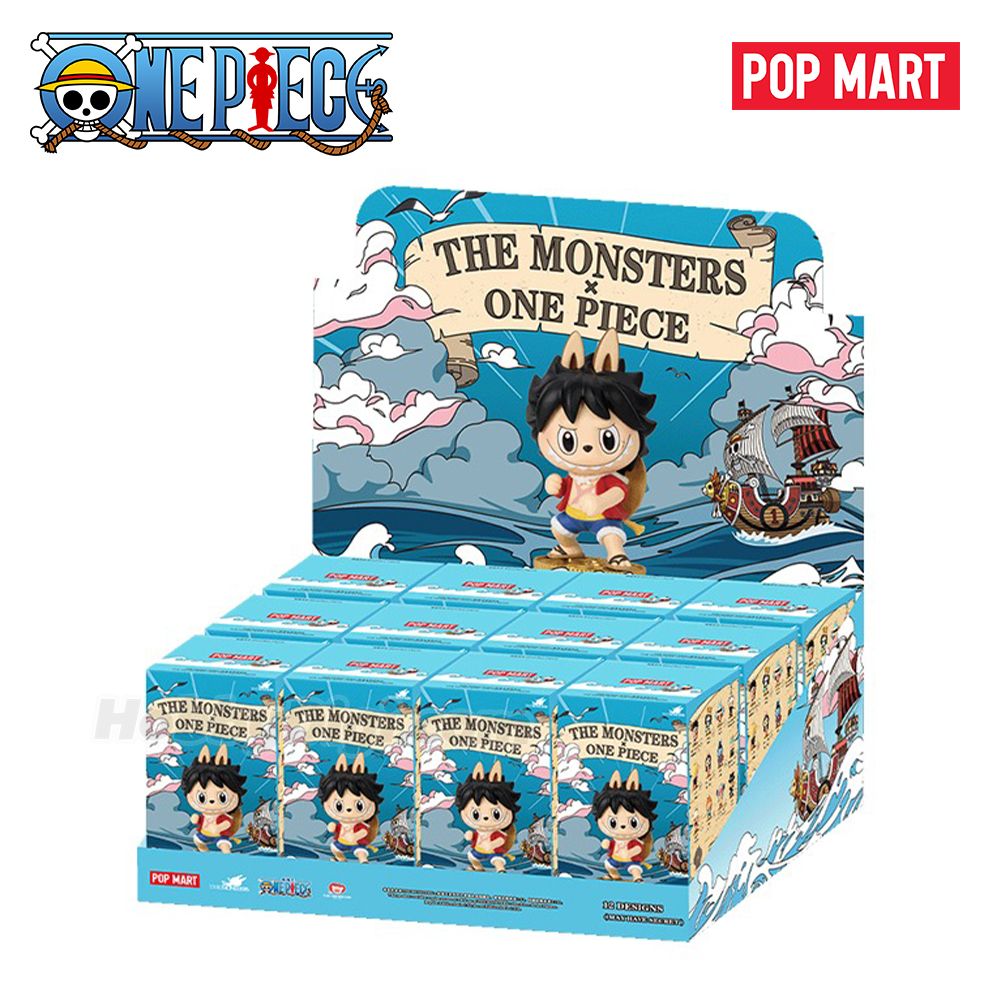 Official Pop Mart Blind Box - The Monster Labubu X One Piece Series (1pcs)