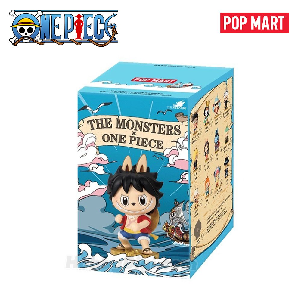 Official Pop Mart Blind Box - The Monster Labubu X One Piece Series (1pcs)