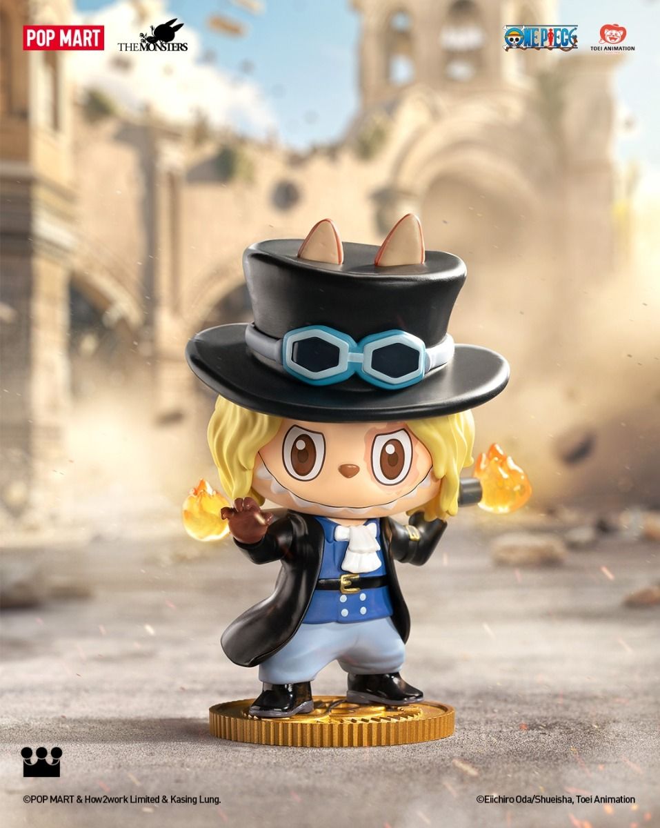Official Pop Mart Blind Box - The Monster Labubu X One Piece Series (1pcs)