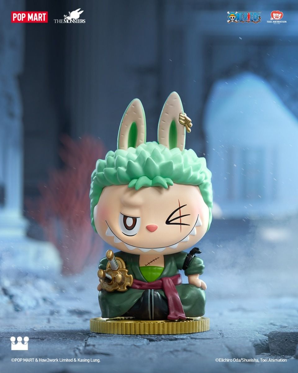Official Pop Mart Blind Box - The Monster Labubu X One Piece Series (1pcs)
