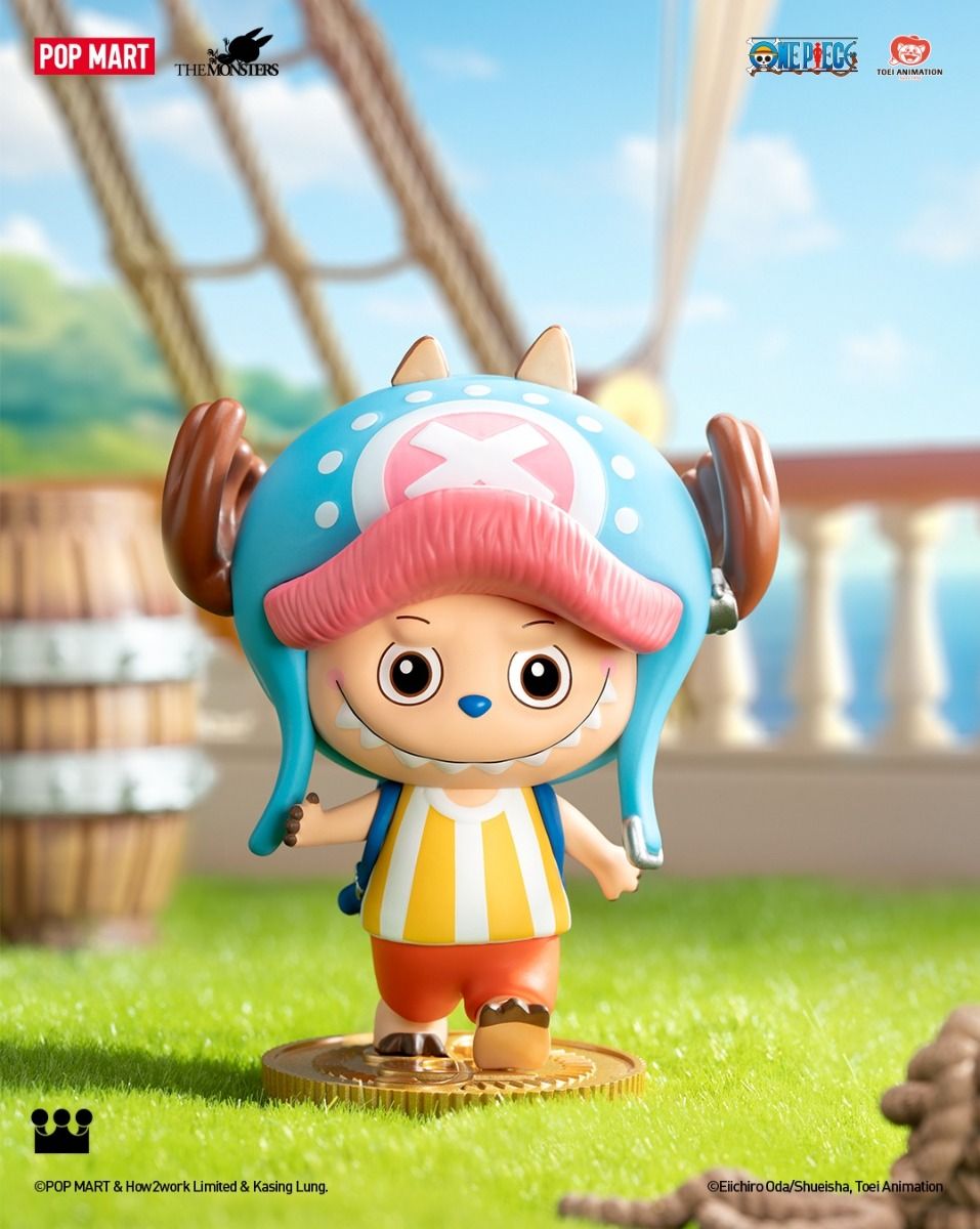 Official Pop Mart Blind Box - The Monster Labubu X One Piece Series (1pcs)