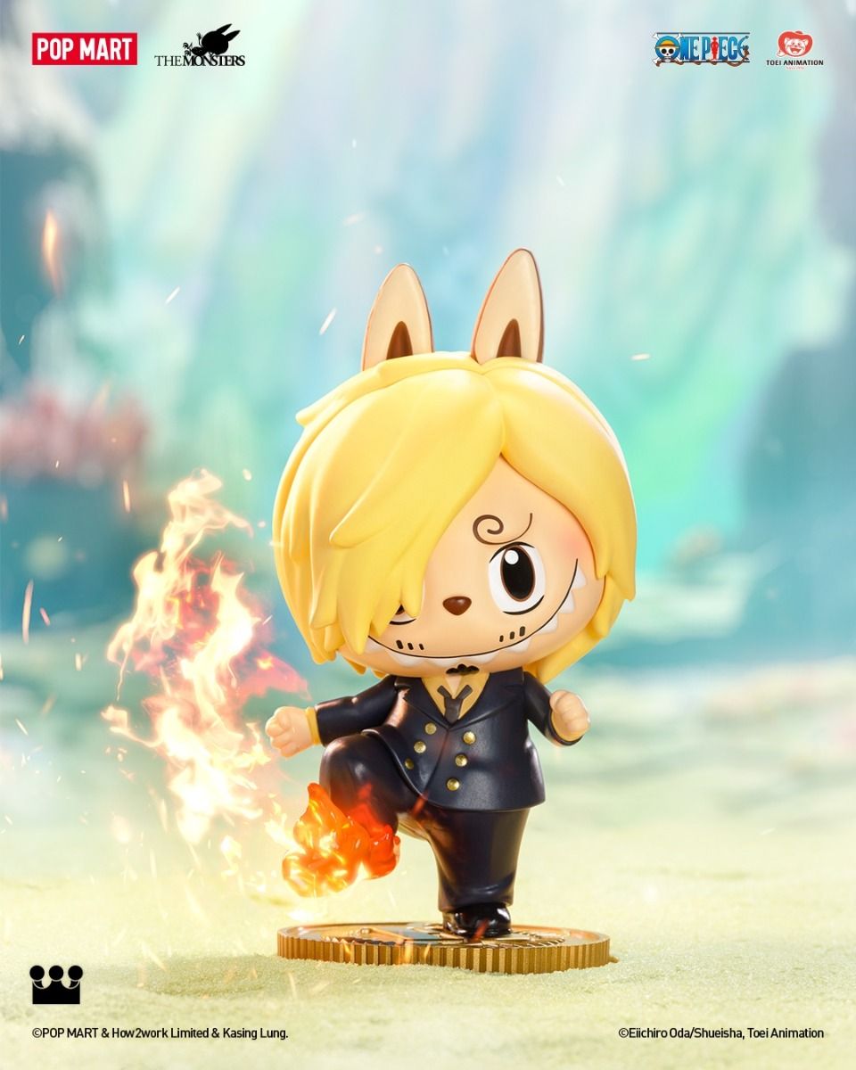 Official Pop Mart Blind Box - The Monster Labubu X One Piece Series (1pcs)