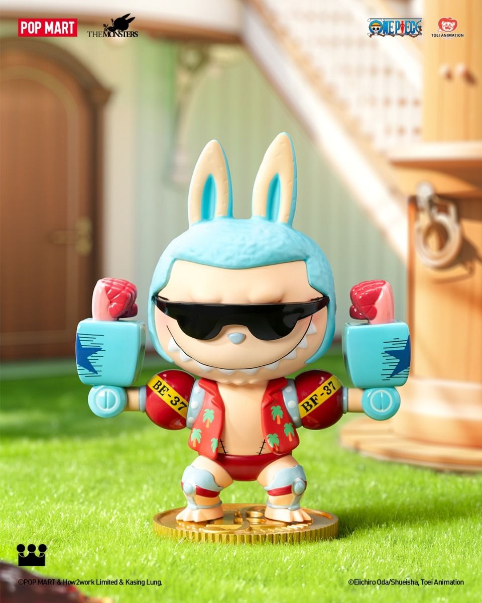 Official Pop Mart Blind Box - The Monster Labubu X One Piece Series (1pcs)
