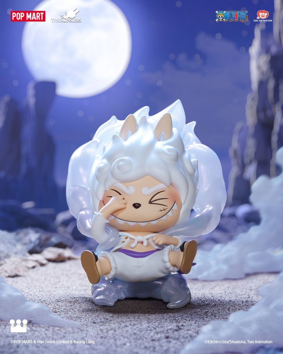 Official Pop Mart Blind Box - The Monster Labubu X One Piece Series (1pcs)