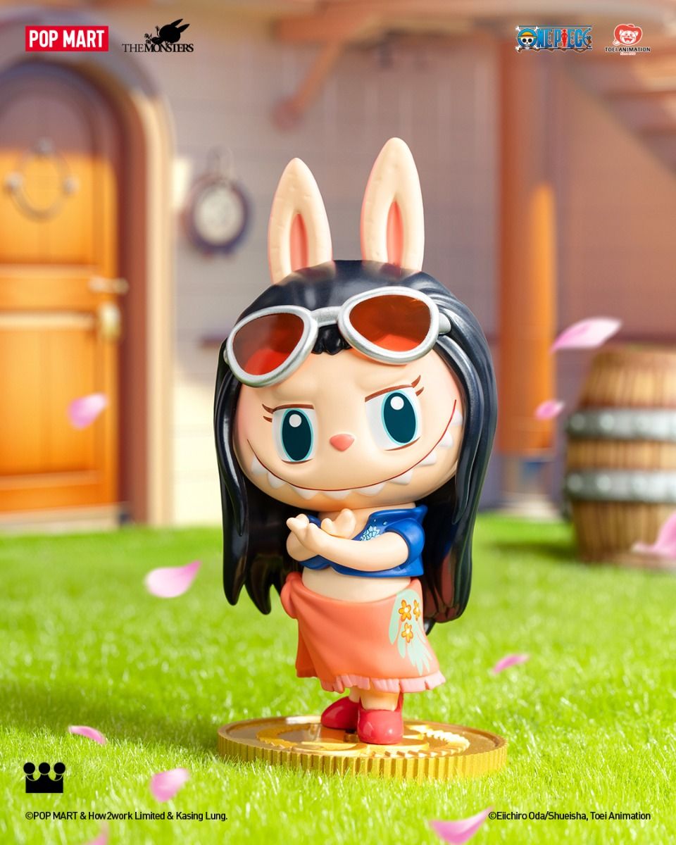 Official Pop Mart Blind Box - The Monster Labubu X One Piece Series (1pcs)