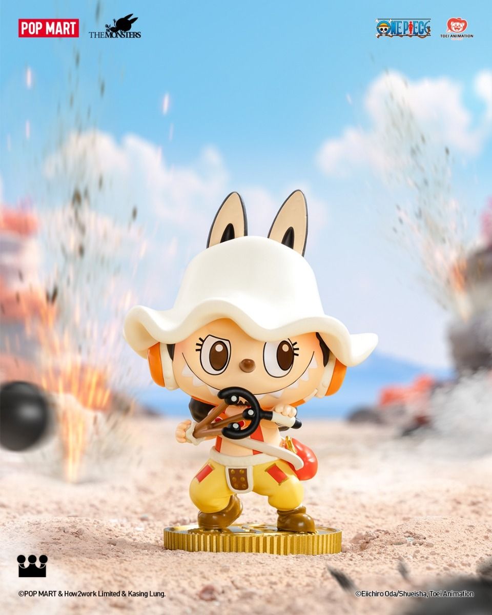 Official Pop Mart Blind Box - The Monster Labubu X One Piece Series (1pcs)
