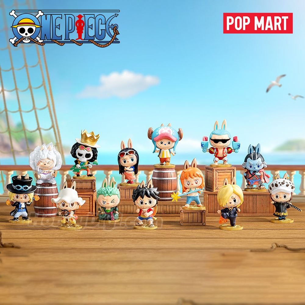 Official Pop Mart Blind Box - The Monster Labubu X One Piece Series (1pcs)