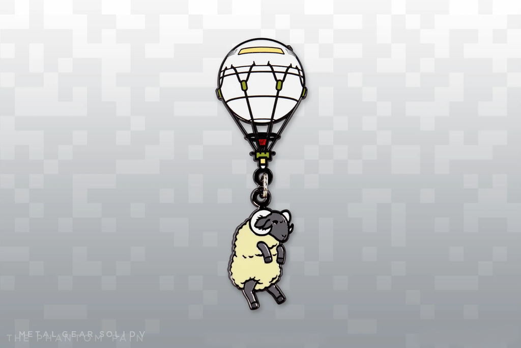 Official Metal Gear Solid V The Phantom Pain: Fulton Dangling Sheep Pin