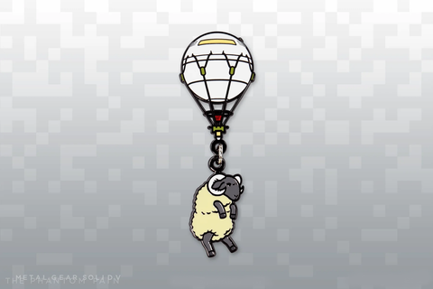 Official Metal Gear Solid V The Phantom Pain: Fulton Dangling Sheep Pin