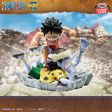 Anime One Piece: World Collectable Figure - Arlong & Monkey D. Luffy (7cm)