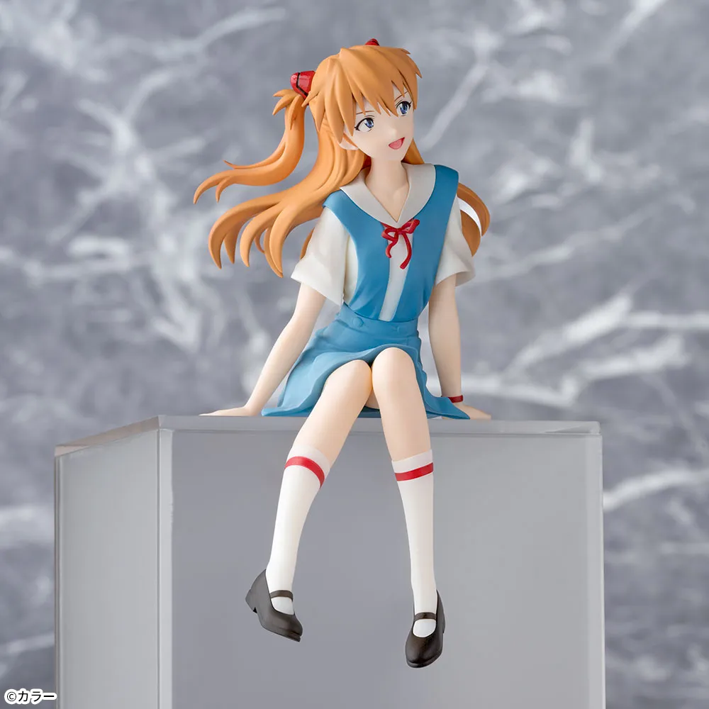 Anime Rebuild of Evangelion Asuka Shikinami Langley Figure (14cm)