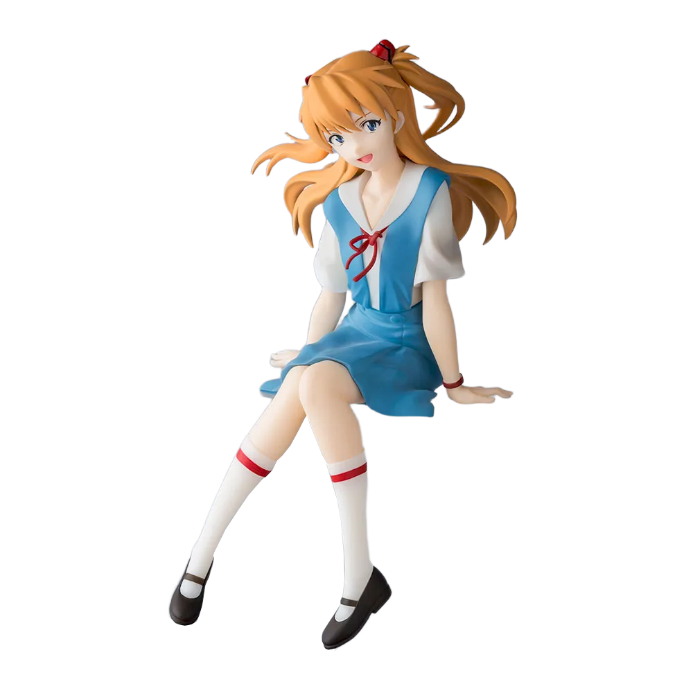 Anime Rebuild of Evangelion Asuka Shikinami Langley Figure (14cm)