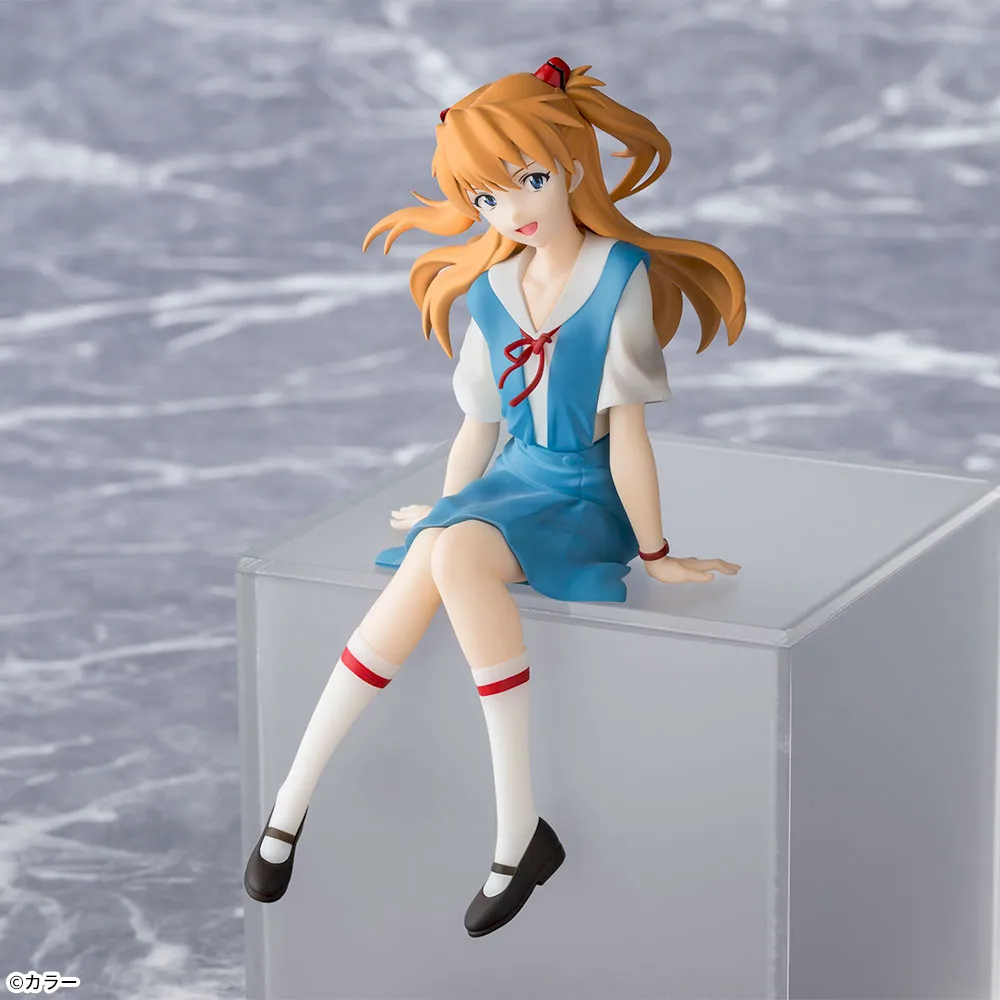 Anime Rebuild of Evangelion Asuka Shikinami Langley Figure (14cm)