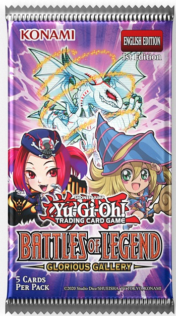 Yu-Gi-Oh! Battles of Legend Glorious Gallery Card Booster Box