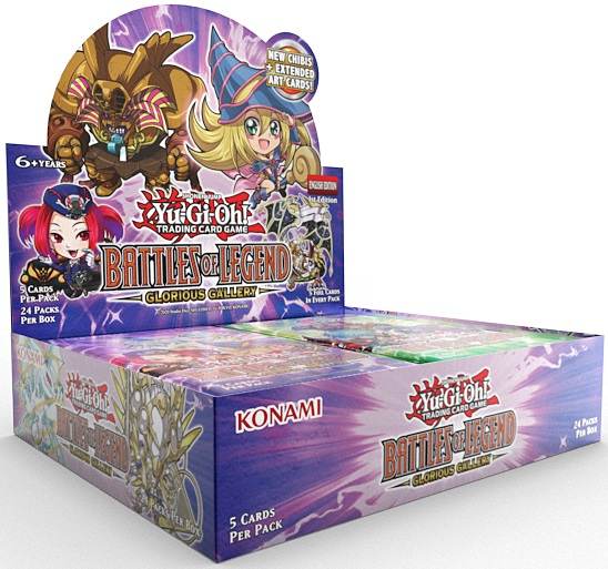 Yu-Gi-Oh! Battles of Legend Glorious Gallery Card Booster Box
