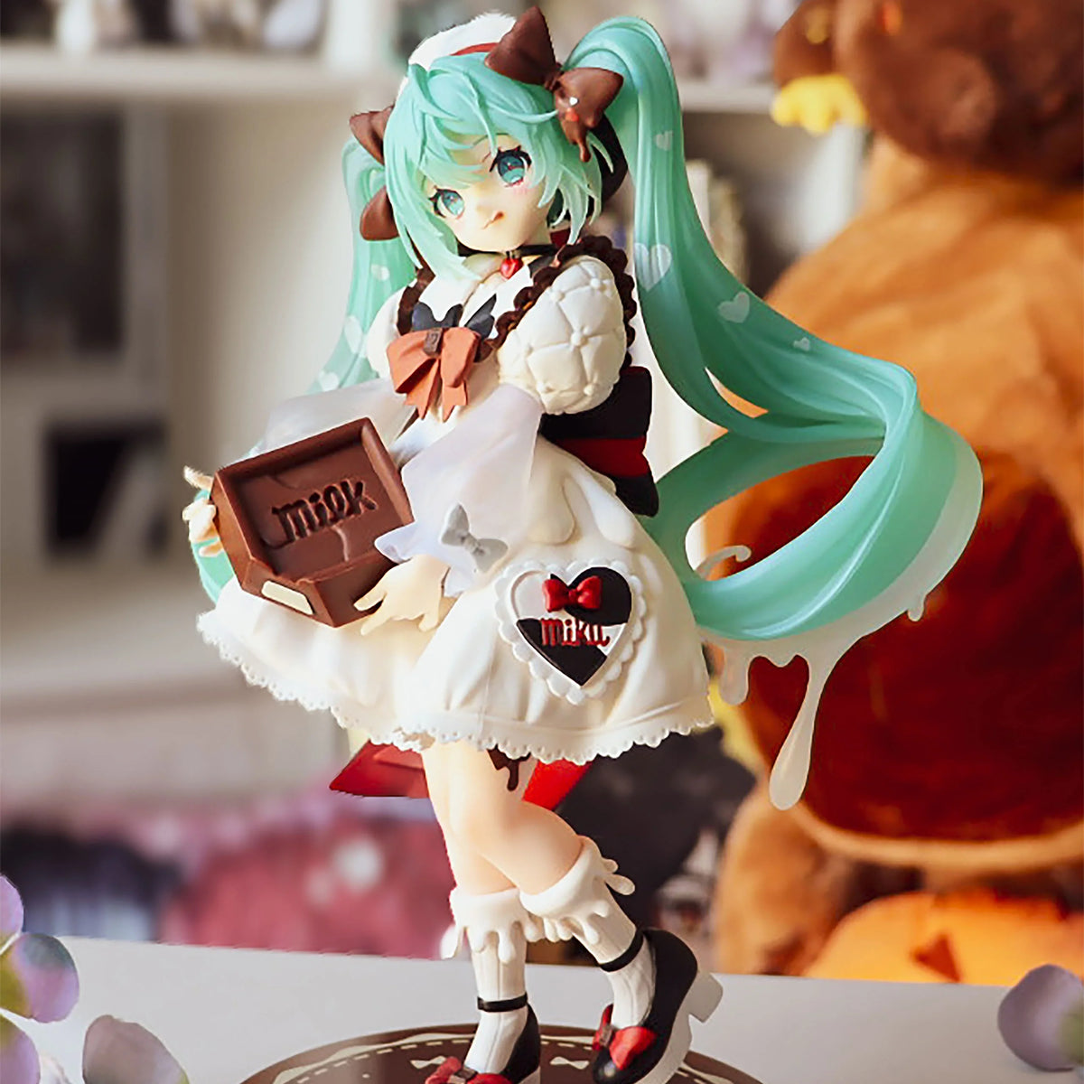 Anime Hatsune Miku - Tirol Choco Trio-Try-iT Milk Ver. Figure (19cm)