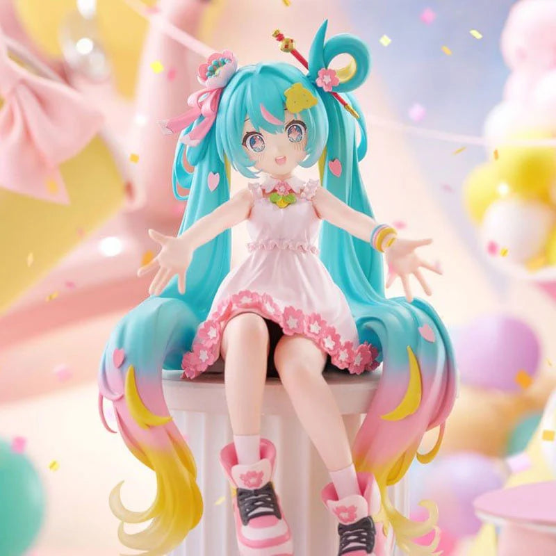 Anime Hatsune Miku - Miku 10th Anniversary Noodle Stopper Figure (14cm)