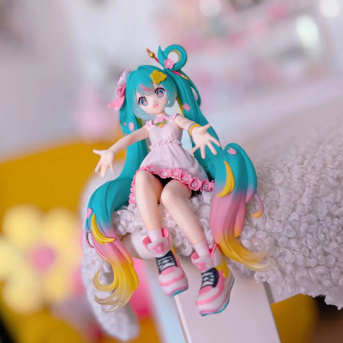 Anime Hatsune Miku - Miku 10th Anniversary Noodle Stopper Figure (14cm)