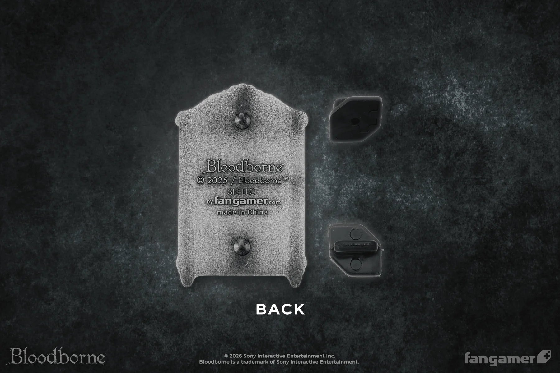 Official Bloodborne No One Catch Us Lenticular Pin