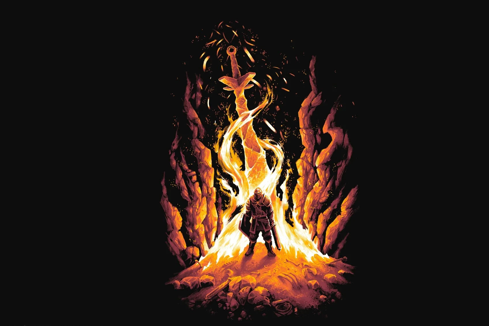 Official Dark Souls: Trial By Fire (Unisex)
