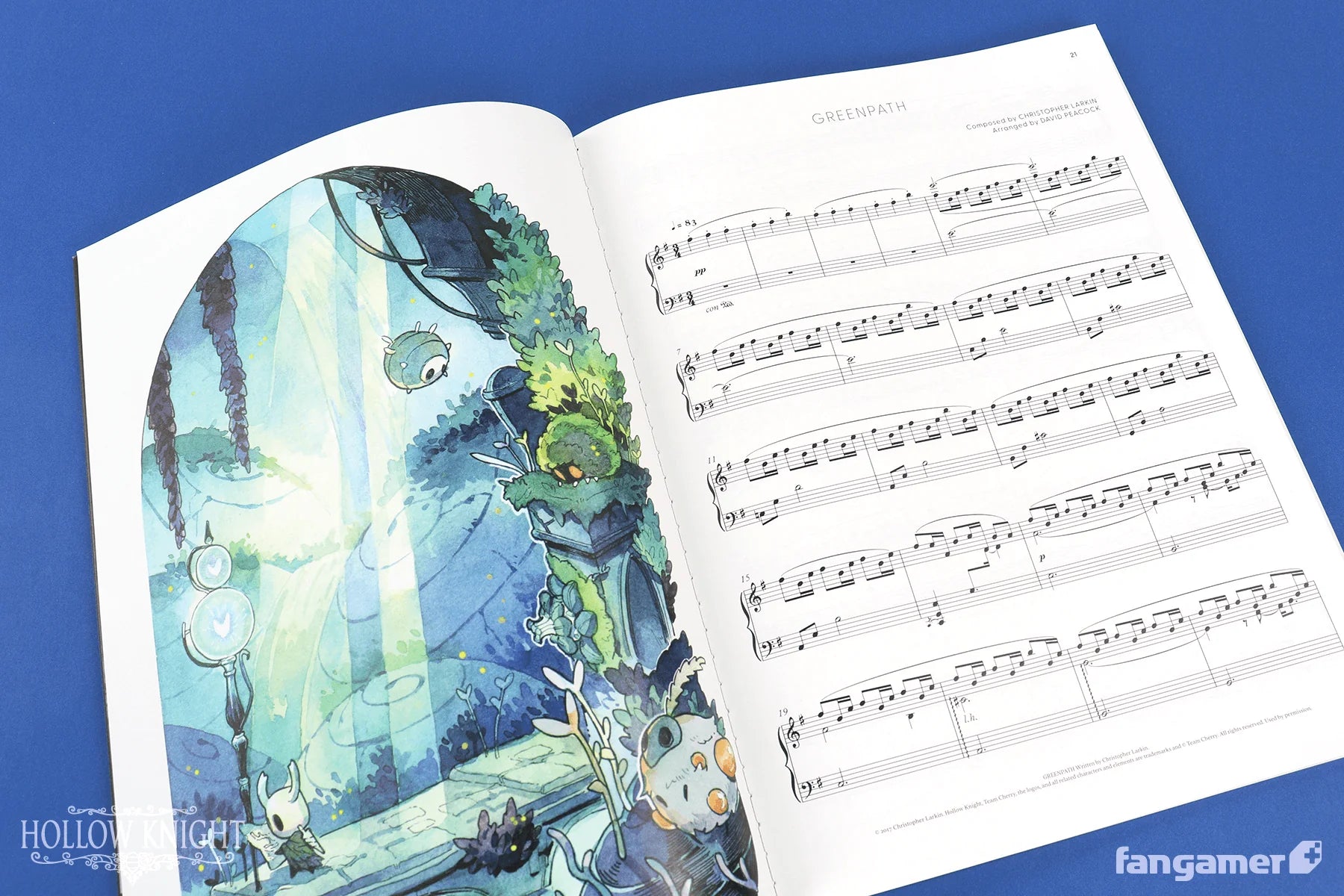 Official Hollow Knight Piano Collections Sheet Music Book