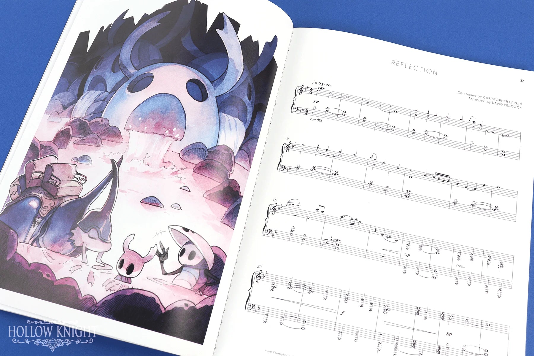 Official Hollow Knight Piano Collections Sheet Music Book