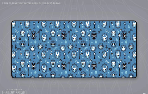 Official Hollow Knight Portraits of Hallownest Desk Mat (88x40cm)