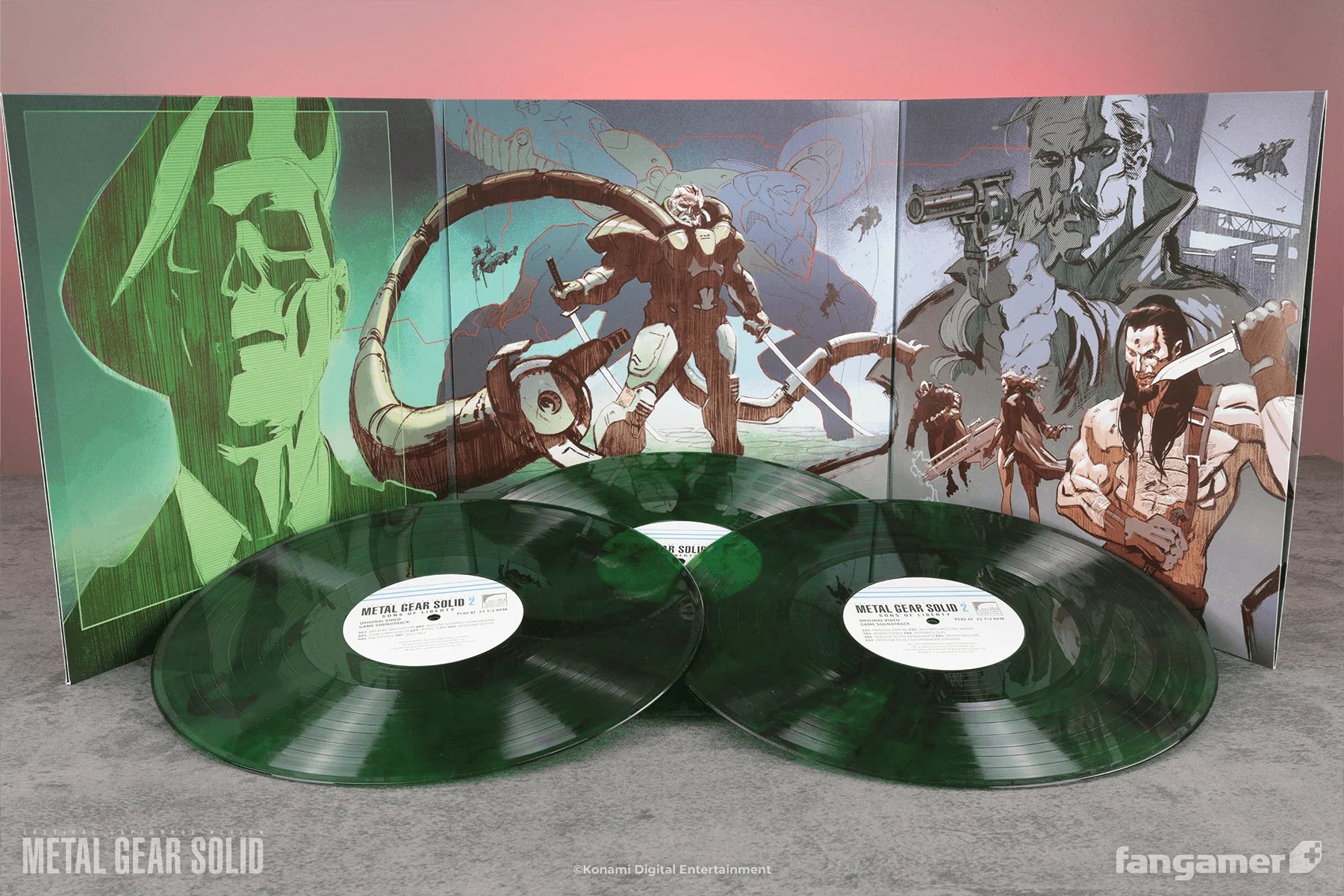 Metal Gear Solid 2: Sons of Liberty – Original Video Game Vinyl Soundtrack 3XLP