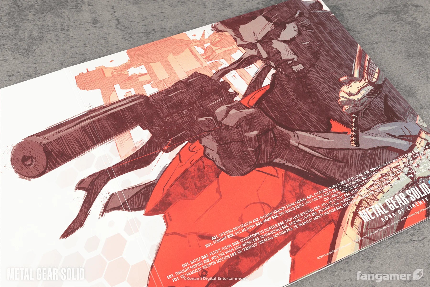 Metal Gear Solid 2: Sons of Liberty – Original Video Game Vinyl Soundtrack 3XLP
